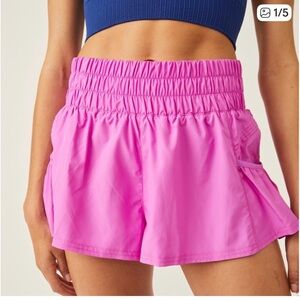 FP Movement by Free People Vibrant Pink Athletic Shorts